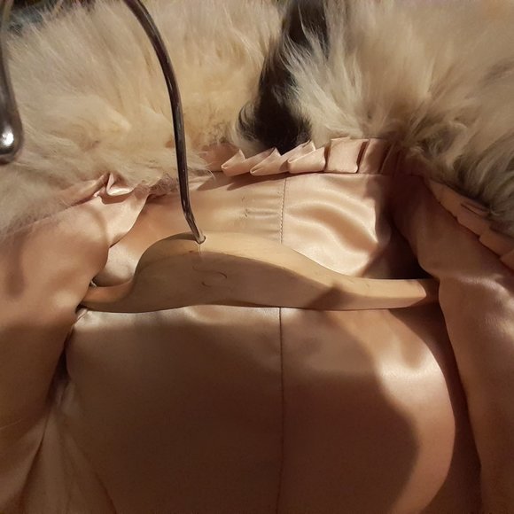 VINTAGE unique REAL FUR COAT - Picture 8 of 8